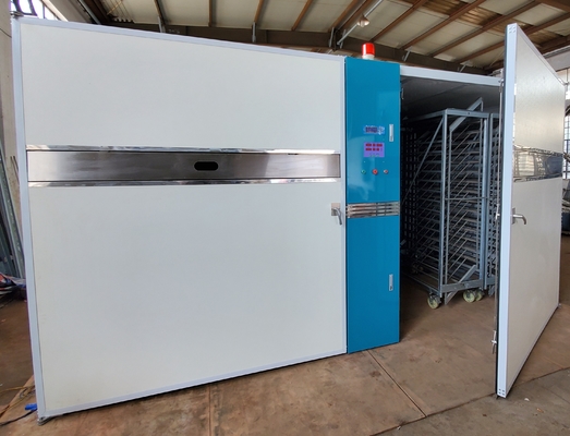 30000 अंडे पूरी तरह से स्वचालित अंडे इनक्यूबेटर हैचर 9.6kw