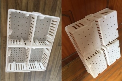 खरीदें 685x495x135mm पोल्ट्री फार्म एक्सेसरीज प्लास्टिक पोल्ट्री केज प्लास्टिक चिकन केज केस online manufacture