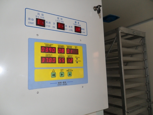 खरीदें वाणिज्यिक औद्योगिक चिकन इनक्यूबेटर मशीन 7168 हंस अंडे 5.5kw online manufacture