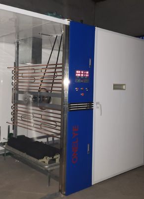 खरीदें पूरी तरह से स्वचालित चिकन अंडे इनक्यूबेटर हैचिंग मशीन वाणिज्यिक हैचरी उपकरण online manufacture